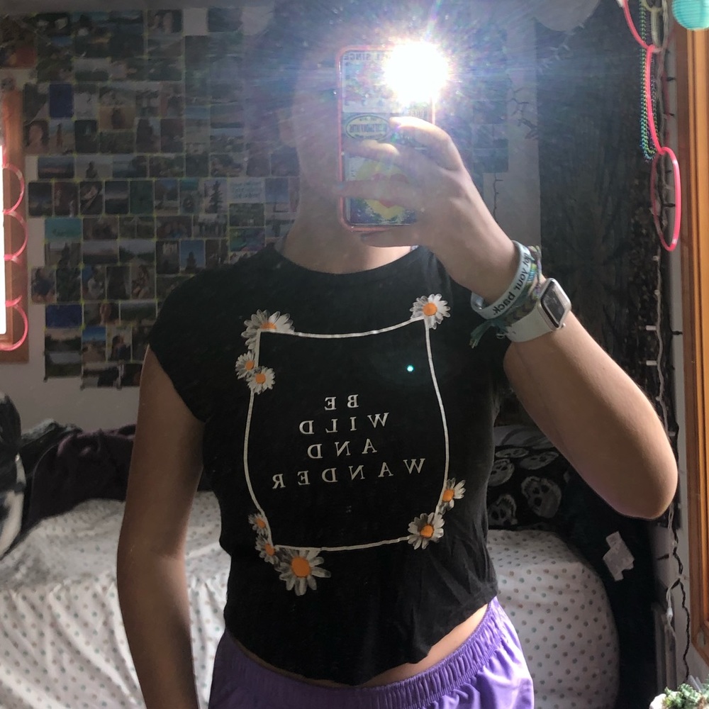 h&m soft graphic tee